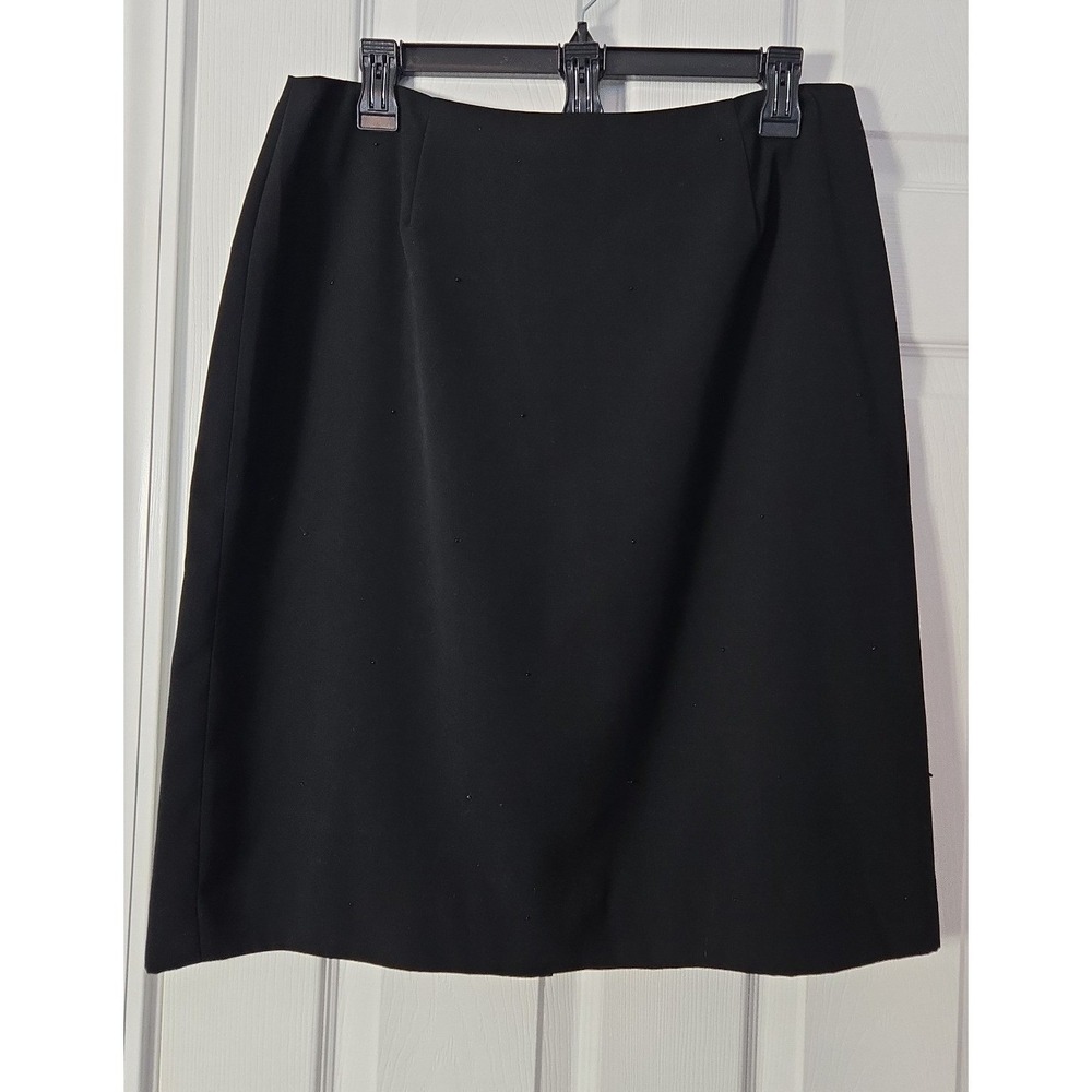 Uniform John‎ Paul Richards Womans Skirt Size 14 Black with Beads